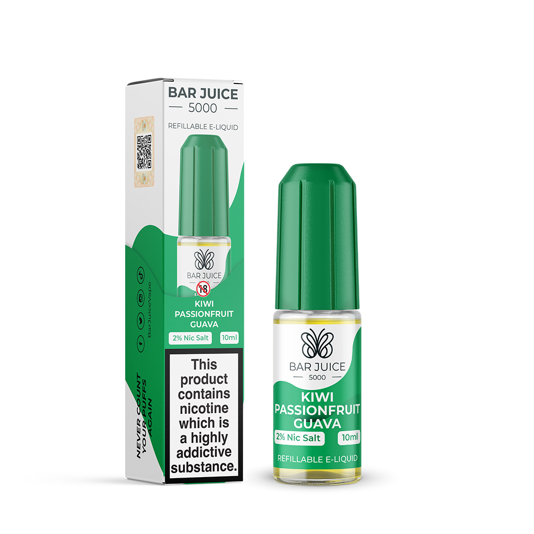 Bar Juice 5000 - Kiwi Passion Fruit Guava Nic Salt E-Liquide - 10ml - 10mg