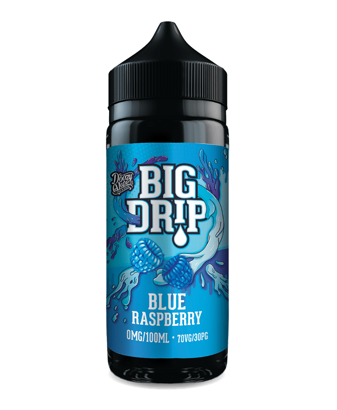E-Liquids & Juices - Doozy Vape Co - Big Drip - Blue Raspberry - 100ml