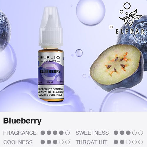 ELFLIQ - Blueberry - 10ml - 10mg