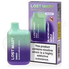 Lost Mary BM600 PreFilled Pod Kit - Blackcurrant Apple - 2% Or 20mg Nic
