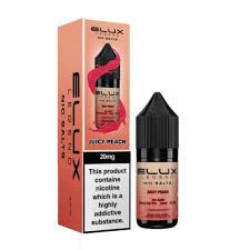 Elux Nic Salt (Legend Salts) E-Liquids - Juicy Peach - 10mg