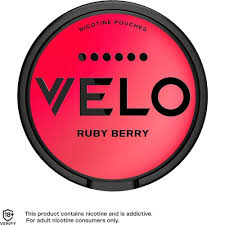 VELO Ruby Berry Nicotine Pouches - 17mg
